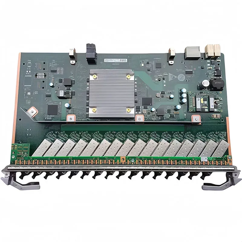 OLT Service Card 16 GPON SFP Ports B+/C+/C++ Modules GPLF Model 1:128 Split Ratio FTTH/FTTB/FTTX 1 Year Warranty Green-boxintelecom