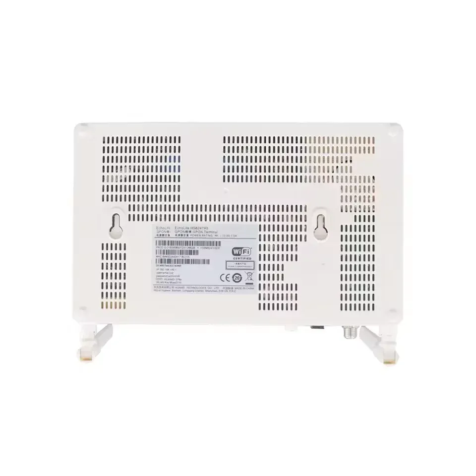 Cheap Price Original New EG8143A5 GPON ONU ONT 1GE+3FE+1POTS+1USB+CATV+2.4G Single-Band WiFi English Firmware-boxintelecom