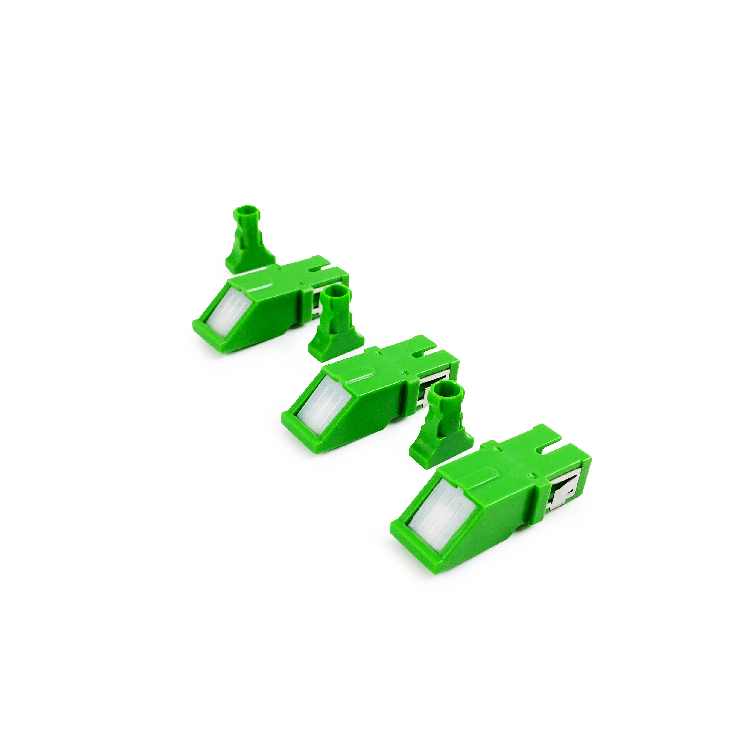 Male to Female Fiber Optic Attenuator Fiber Optic Connector SC/APC Transparent Fiber Optic