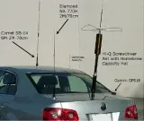Customizable 600-6000MHz 7dBi WiFi Mobile Magnetic Base Cellular 297mm Antenna 50w 1m/2m/3