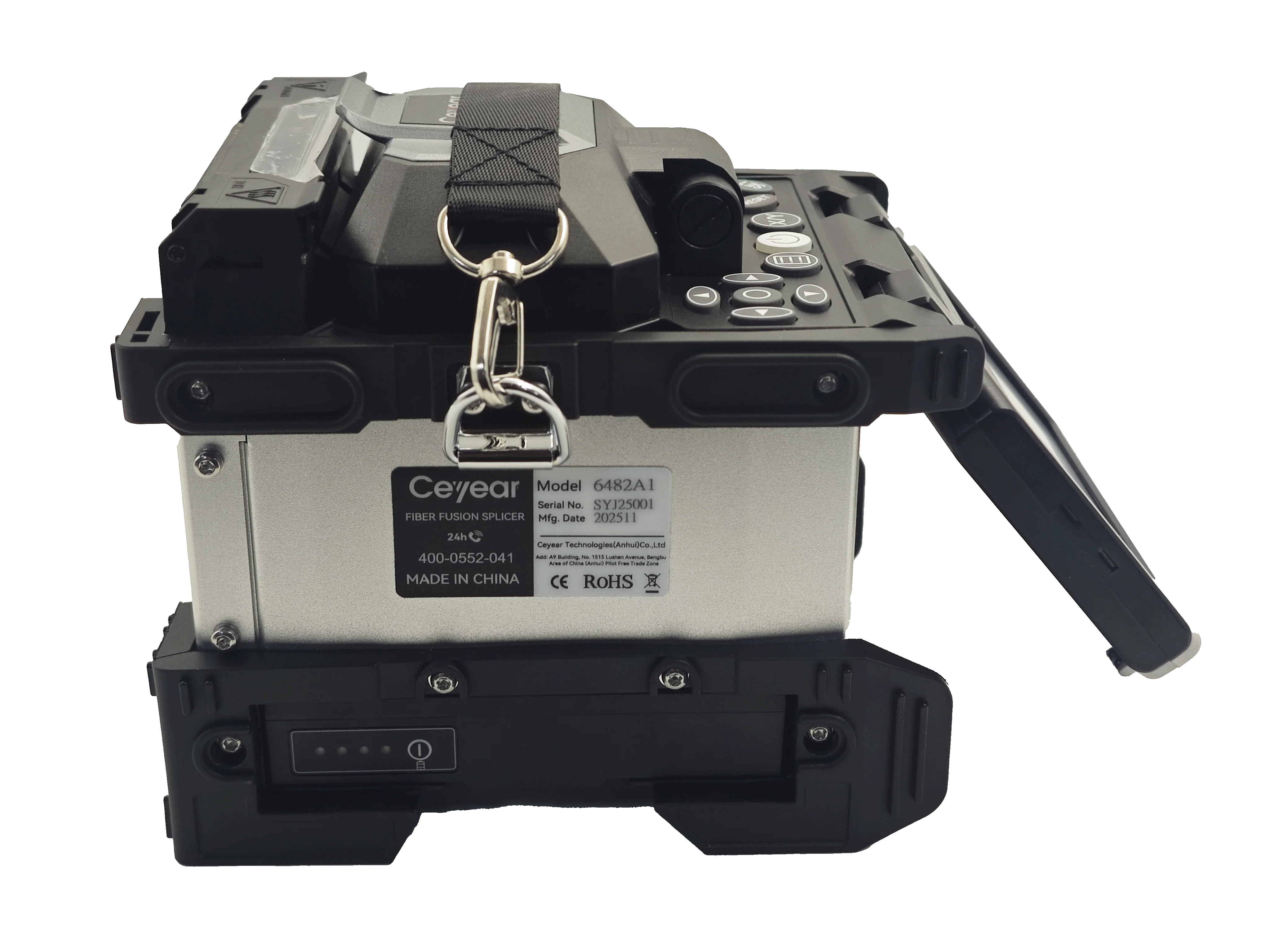 Ceyear 6482A1 Cladding Alignment Fusion Splicer FTTX Fusion Splicer Original Fiber Optic Equipment Four Motors Splicing Machine-boxintelecom
