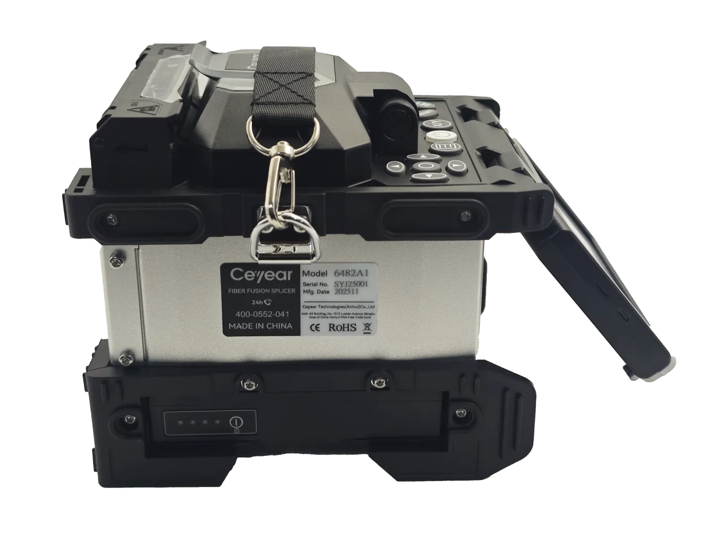 Ceyear 6482A1 Cladding Alignment Fusion Splicer FTTX Fusion Splicer Original Fiber Optic Equipment Four Motors Splicing Machine-boxintelecom