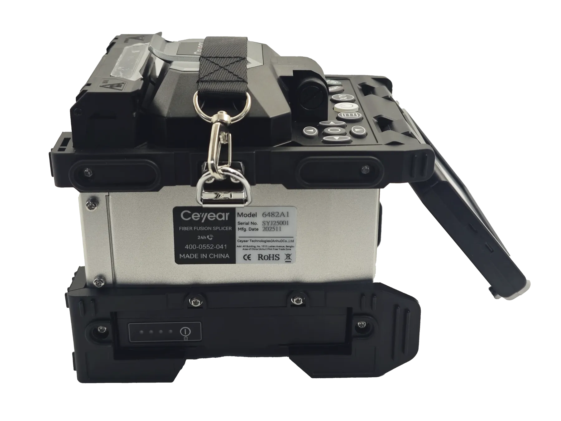 Ceyear 6482A1 Cladding Alignment Fusion Splicer FTTX Fusion Splicer Original Fiber Optic Equipment Four Motors Splicing Machine-boxintelecom