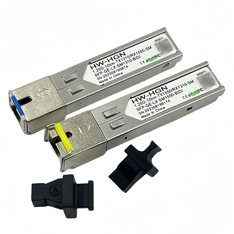Factory Supply SFP-GE-LX-SM1310 1310nm 1550nm BIDI Dual Fiber Optic Optical Module 1.25G 10KM SFP Transceiver-boxintelecom