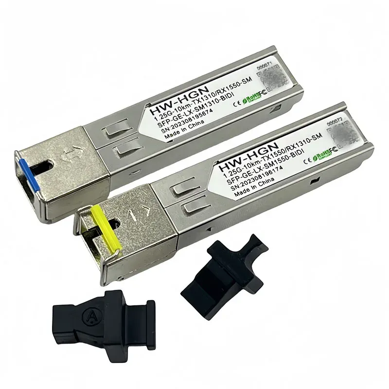Factory Supply SFP-GE-LX-SM1310 1310nm 1550nm BIDI Dual Fiber Optic Optical Module 1.25G 10KM SFP Transceiver-boxintelecom