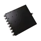 Hot Sale Telecom Parts Spot 0.6-8GHz 8 Way Wilkinson Power Splitter with SMA-F Connector f