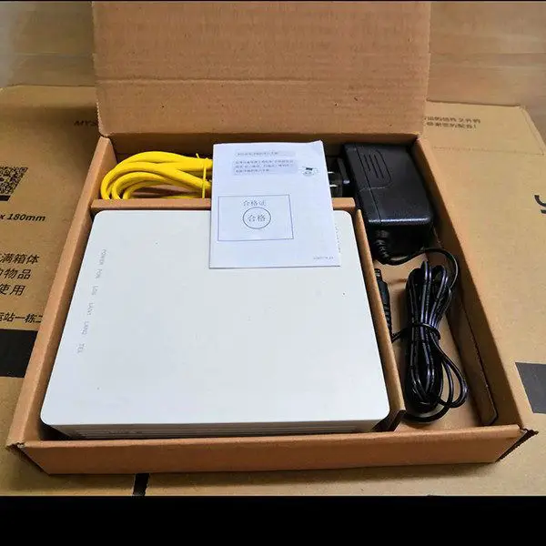 Cheap Onu HG8120C GPON FTTH 1GE+1FE+1POTS Single Band Energy Saving Wireless LAN New Firmware Version HW Original-boxintelecom