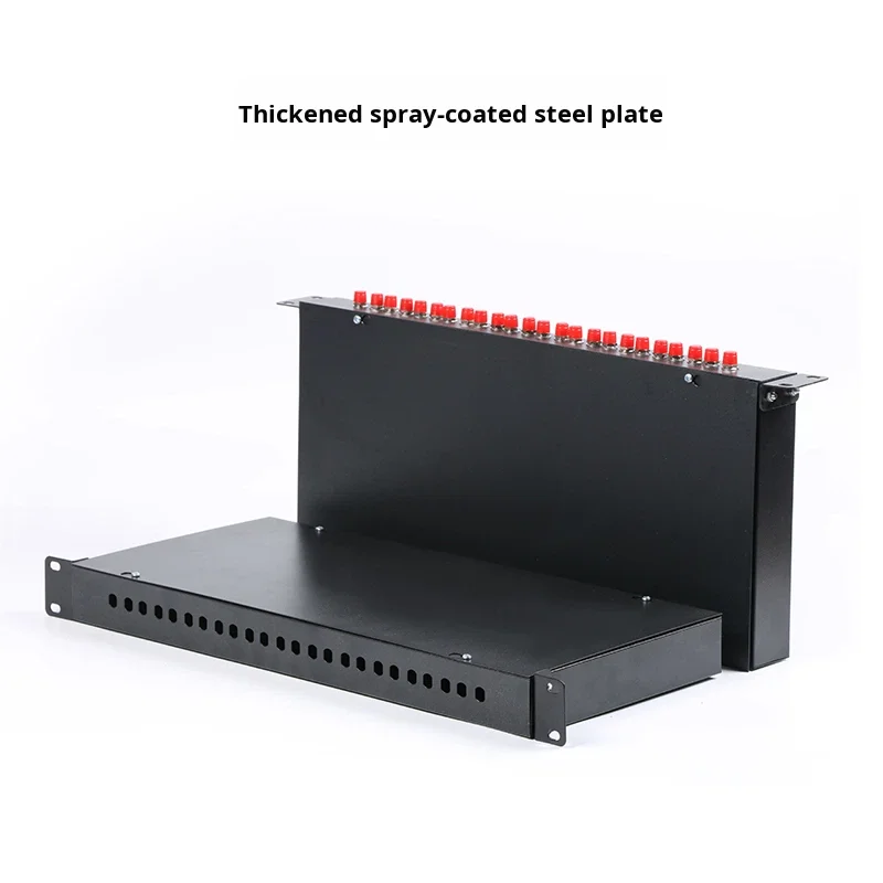 4/8/12/24 Port SC Fiber Optic Terminal Box Full Set Splice Box with Pigtail and Flange for