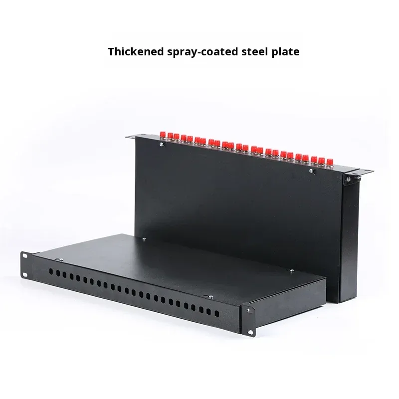 4/8/12/24 Port SC Fiber Optic Terminal Box Full Set Splice Box with Pigtail and Flange for