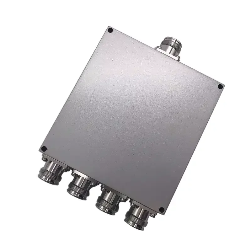 698-4000MHz Wilkinson Power Splitter -153dBc Low PIM  4 Way Wilkinson Power Splitter RF Po
