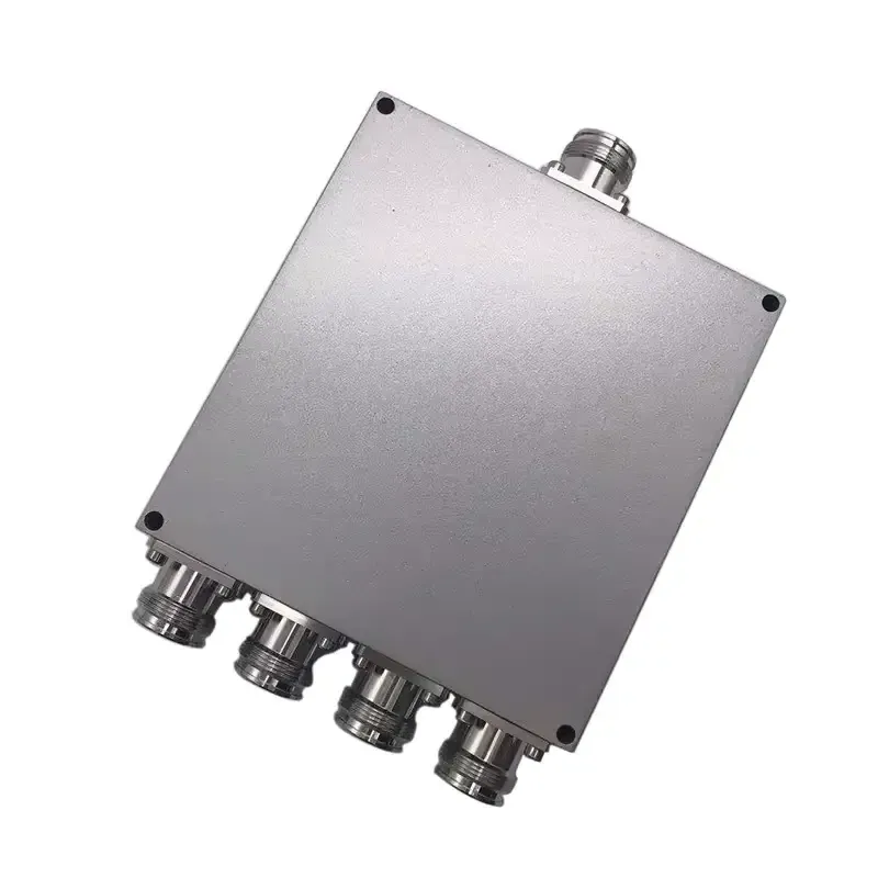 698-4000MHz Wilkinson Power Splitter -153dBc Low PIM  4 Way Wilkinson Power Splitter RF Po
