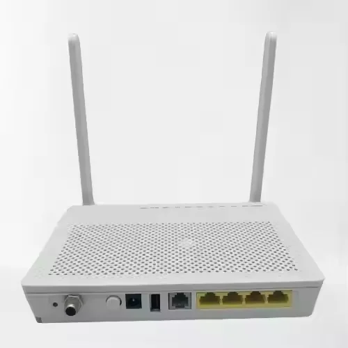 Wholesale Price Shunou EG8247H5 English Version ONU 2POTS+4GE+CATV+2.4G Wi-Fi+1USB XPON GPON EPON Fiber Optic Equipment White 1-boxintelecom
