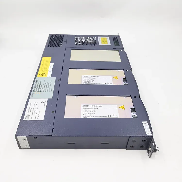 ZXDU48 B600 AC to DC power 1U 19inch output power 3200w with 1 monitoring module CSU50Y 2 