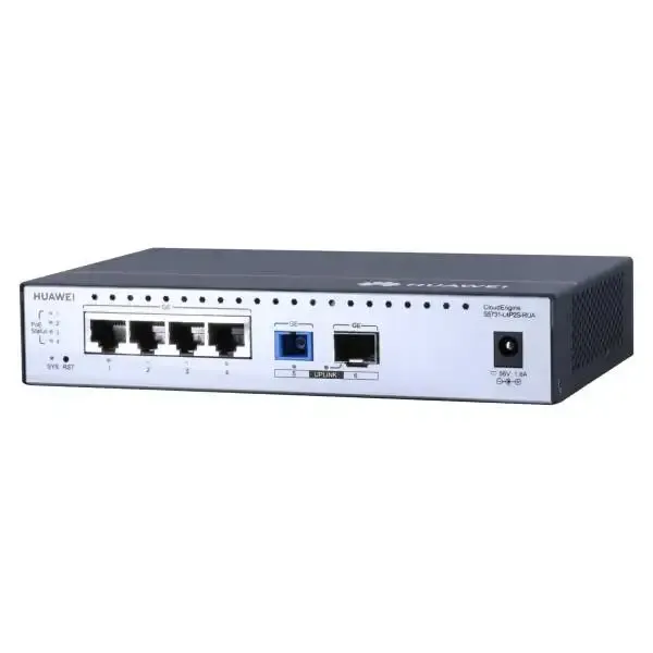S5731-L Series S5731-L4P2S-RUA AC/DC Adapter Switches 5732 PoE++ 4*10/100/1000 Base Ports 