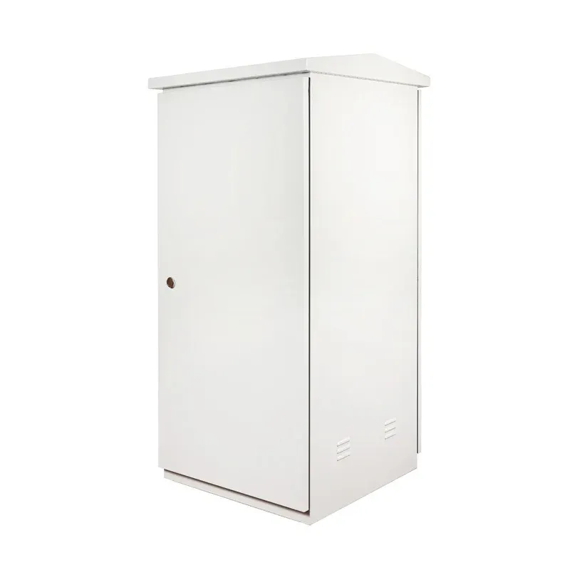 Custom 19-Inch IP55 Stainless Steel Outdoor Telecom Cabinets Waterproof Distribution Box 6U 9U 12U Battery Enclosures-boxintelecom