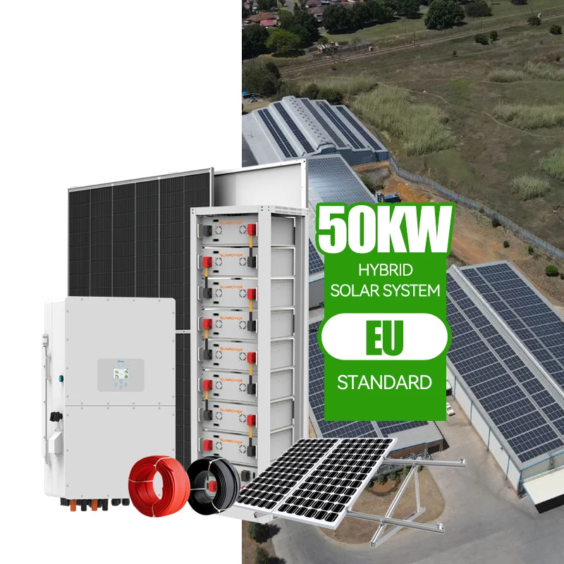 Bulk Price Three Phase 50kw Power Energy Hybrid Solar System for Commercial Use-boxintelecom