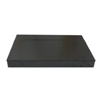 96F LC/UPC 24-Port 1U Fixed Type Duplex Fiber Optic Patch Panel Cassette Rack Mount Holder