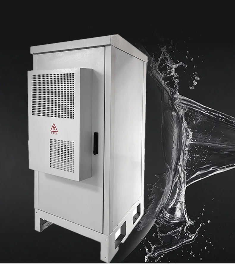 Outdoor Integrated IP55 Galvanized Steel Cabinet Powder Coating for Power Electronics Instruments 5G Communication Base-boxintelecom