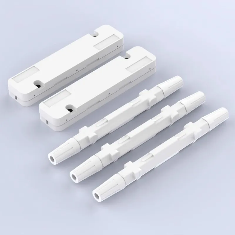 Rectangular Splice Protection Box for FTTH Drop Cable, Fiber Optic Cable Splicing Protecti