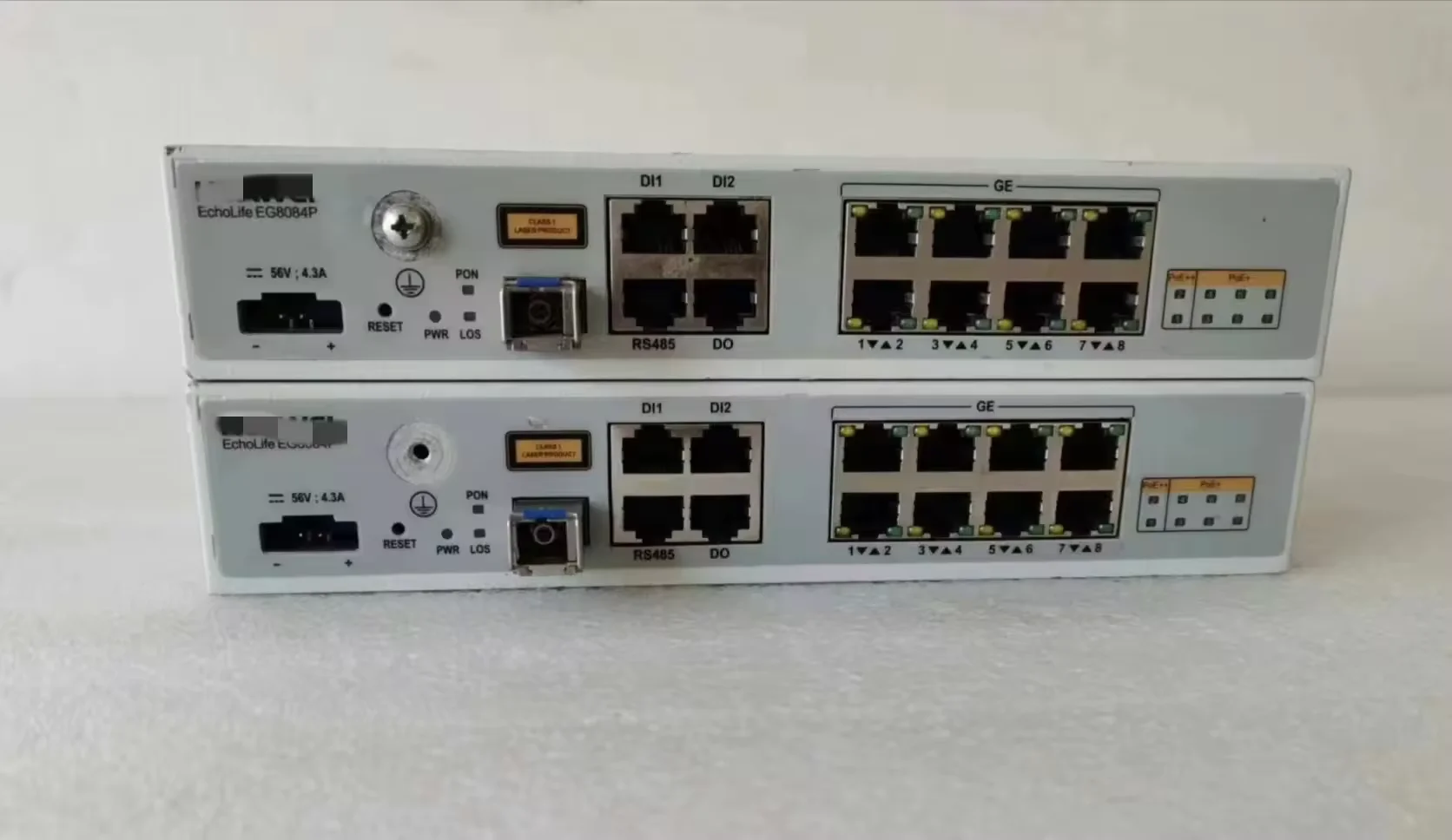 GPON XG-PON XGSPON ONU ONT with 8GE Ports POE+ POE++ EG8084P for Indoor HW EchoLife Network
