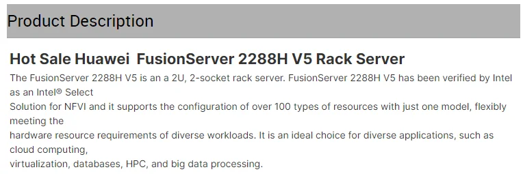 2288h V7 V6 V5 Fusionserver Xfusion Computer Ddr4 2u 2288hv5 2288hv6 2288 Fusion Rack Huaw