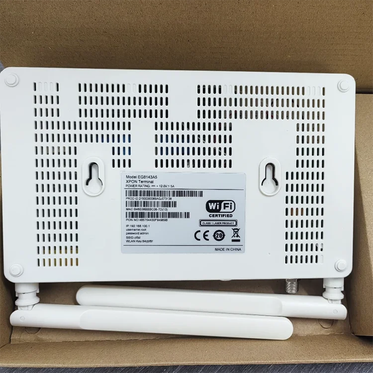 Optical Network HG8247H5 EG8143A5 1GE+3FE+2POTS+CATV+Wi-Fi+USB Terminal Router GPON EPON-boxintelecom