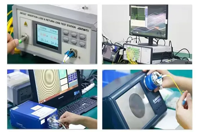 Hot sale 1m 5m 20m MPO Trunk Cable to MPO-12 UPC Male 48 Fibers Multimode OM4 Plenum OFNP Type B Double Jacket 4