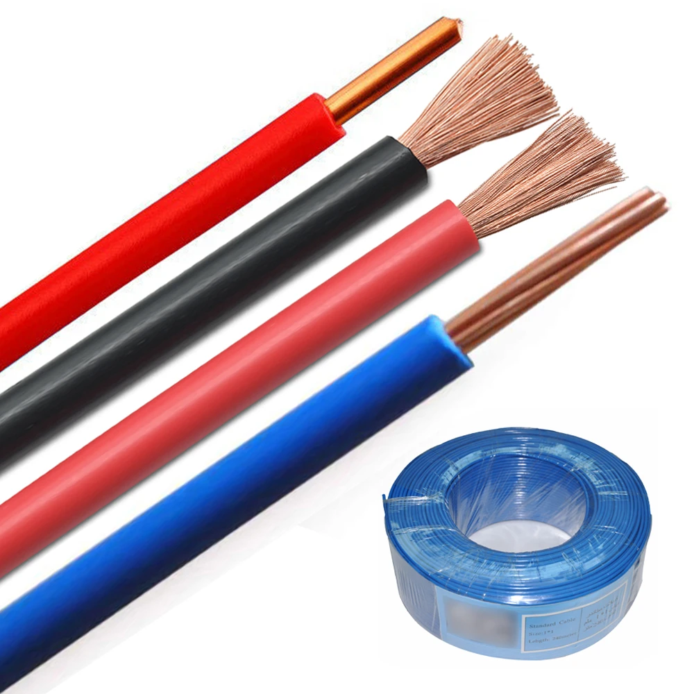 Good Quality 450/750V Wire BV/BVR/RV Cable Copper Conductor 1.5/2.5/4/6mm2 Electrical Cable-boxintelecom