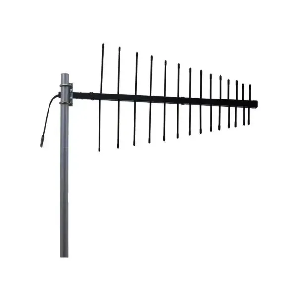 Hot Sale VHF High-Gain VPol 11dBi 380-500MHz Log Periodic Antenna Yagi Antenna with N-Female for