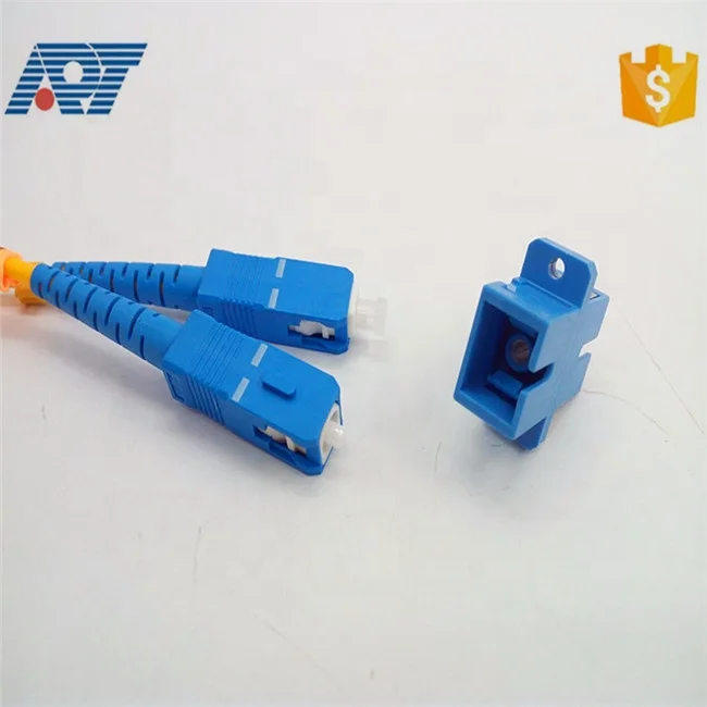 Hot Sale Product Fiber Optic Coupler SC UPC Adapter Simplex Single Mode Fiber Optic Adapte