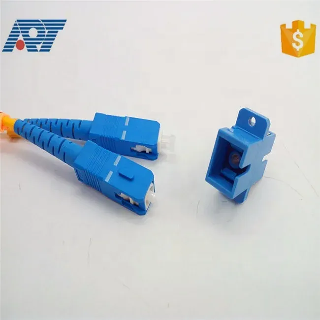 Hot Sale Product Fiber Optic Coupler SC UPC Adapter Simplex Single Mode Fiber Optic Adapte