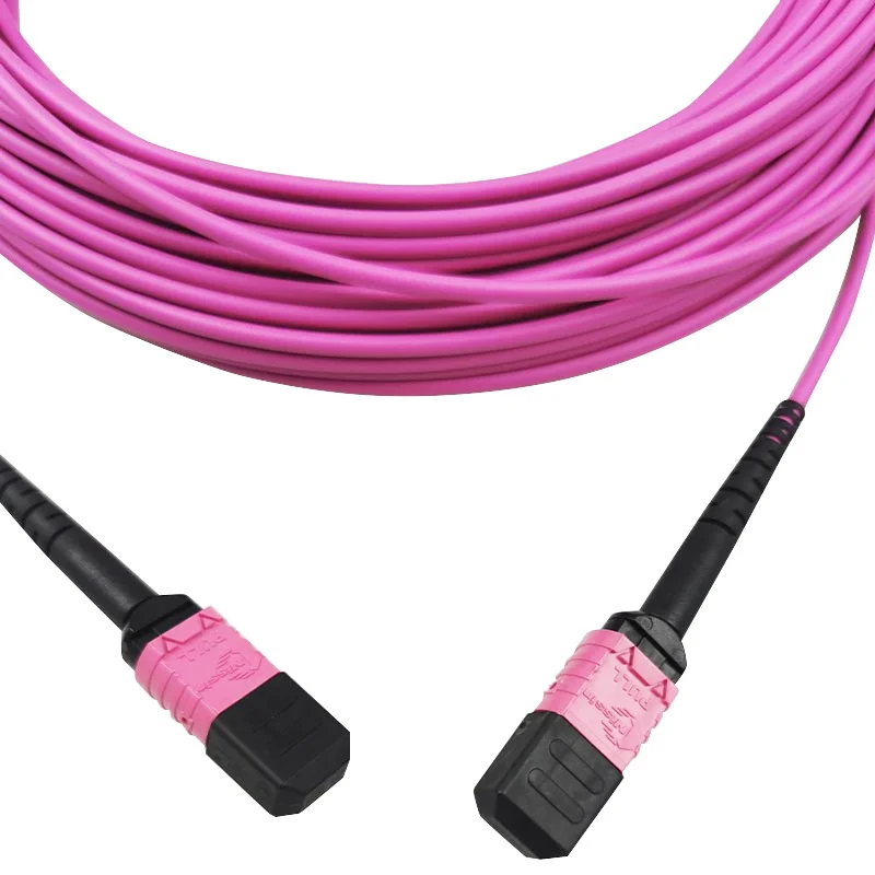 MPO OM4 50/125 Multimode Cable LSZH for WiFi 4G & 3G Networks Fiber Optic Patch Cord/Jumper-boxintelecom