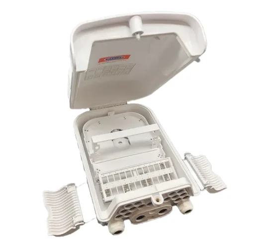 RF218-A Odp 16 Port Caja Nap 16 Core Hilos 1X16 White Outdoor Distribution Tray with 1X16