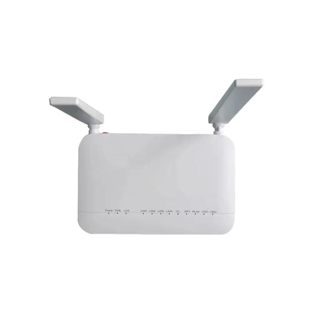 ONU F6610M Fiber Optic Equipment with 4GE 1TEL 1USB Dual Band Optical Gpon WIFI6 XPON-boxintelecom