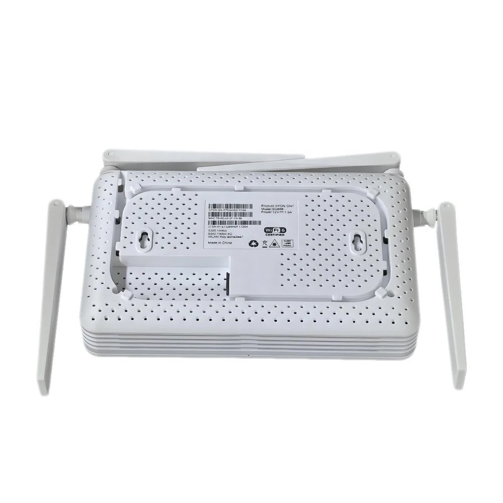 FTTH New SG666 Wi-Fi6 XPON ONU Gpon 4*GE+2*USB2.0 ONT Epon 2.4G 5G Dual Band WiFi 6 Optical Router Modem-boxintelecom
