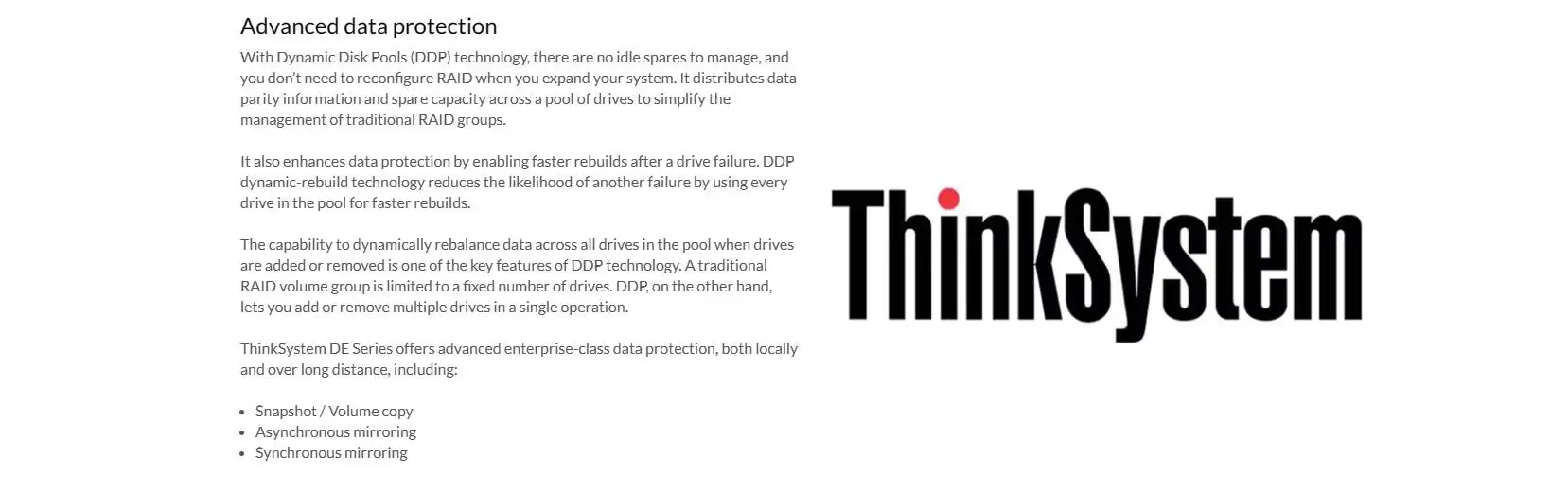 Lenovo ThinkSystem DE6000H Hybrid Storage Array 3