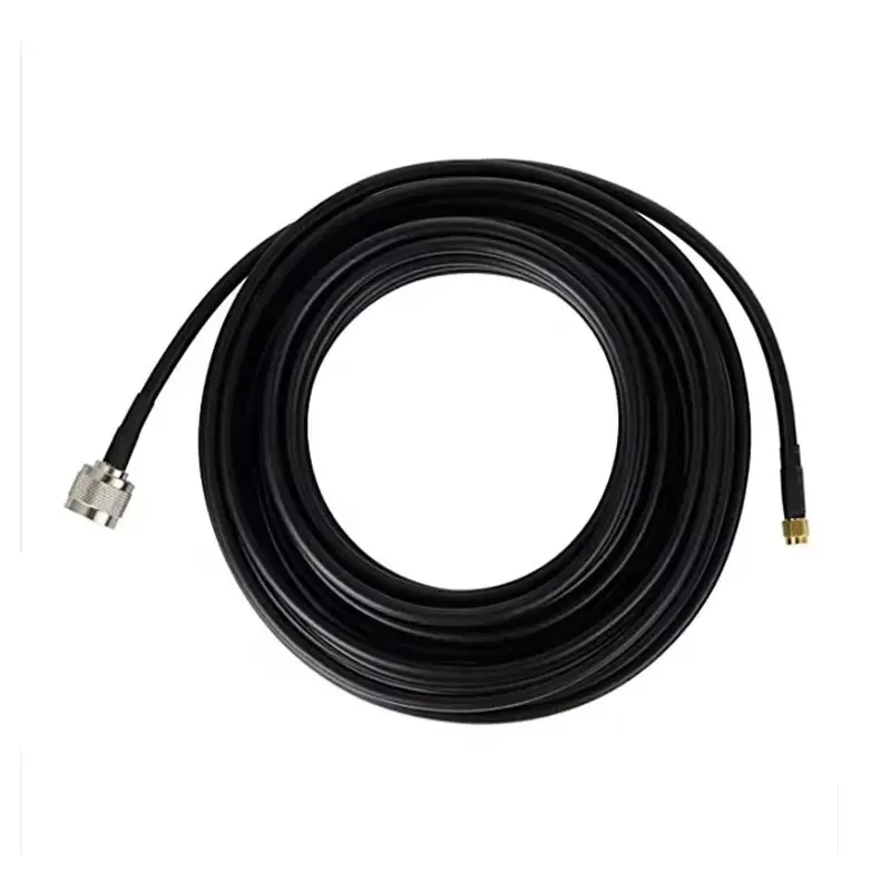 700-2700MHz Low PIM -155dBc N Male to SMA-Male LMR400 Coaxial Cable Jumper Cable