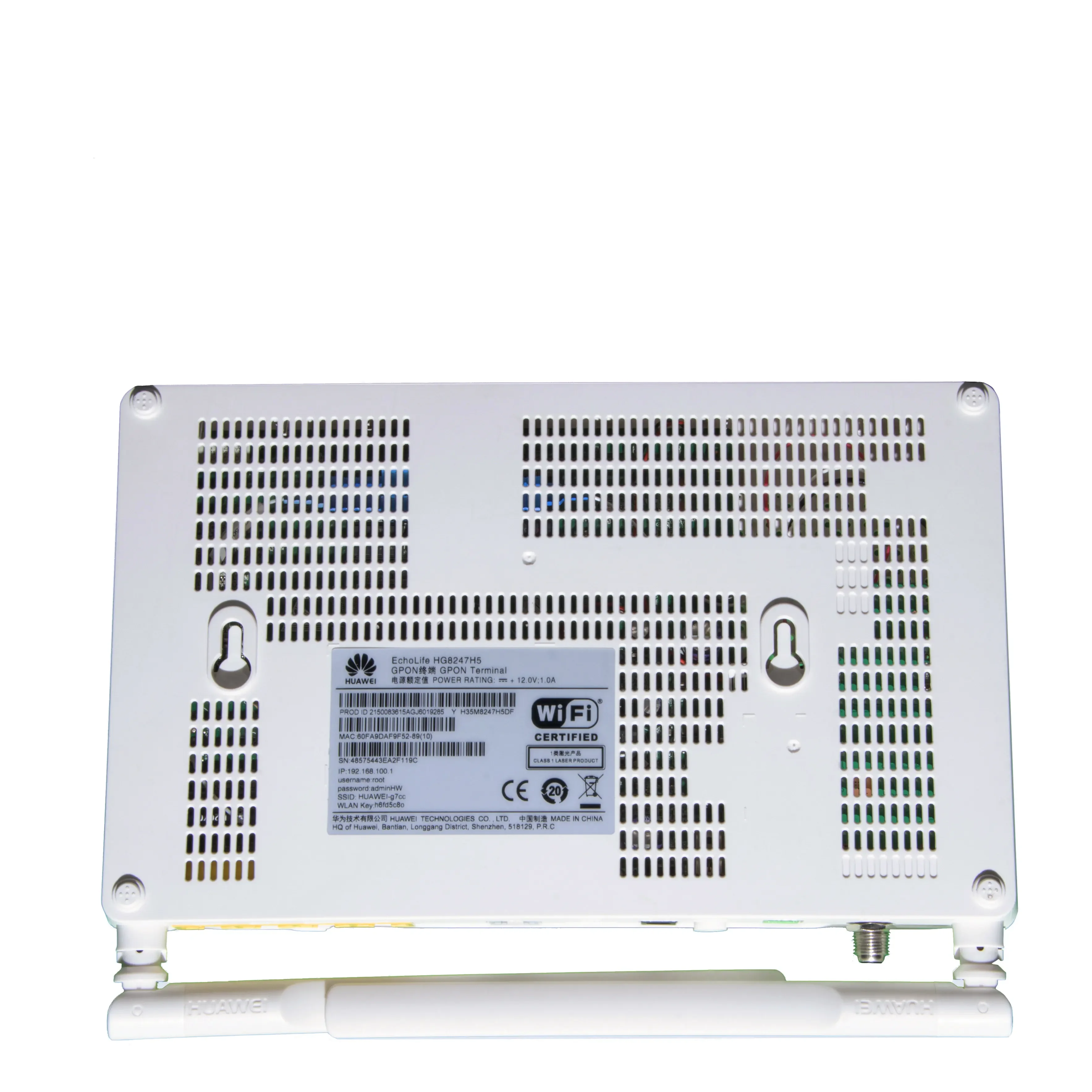 Custom Logo HG8247H5 GEPON ONU Modem FTTH 4FE/4GE+CATV+WIFI EPON Fiber Optic Transport Network-boxintelecom