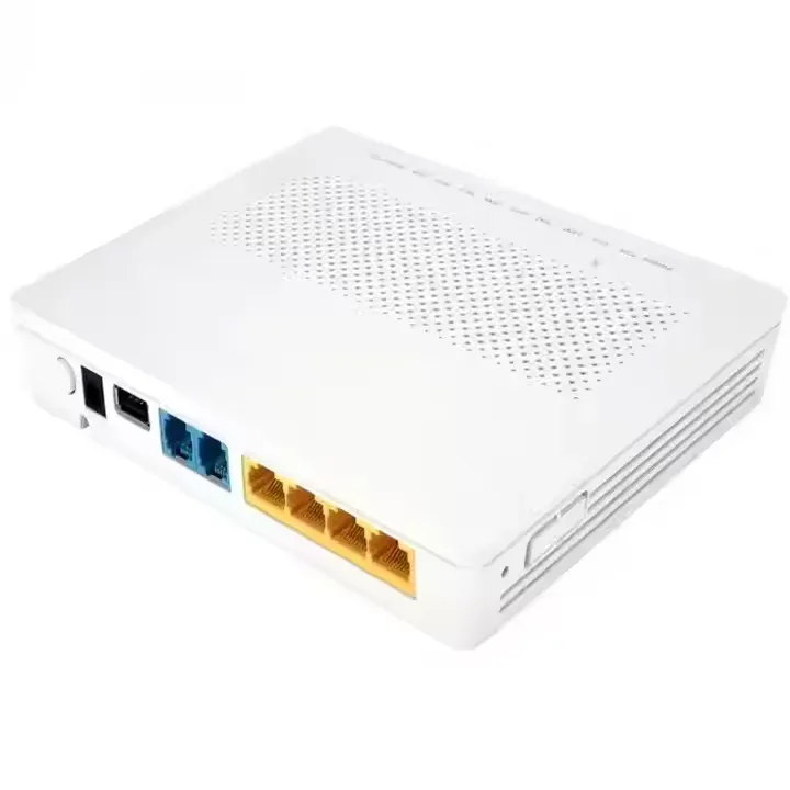 Router Best Selling Shunou FTTH Epon Gpon Xpon Modem Optical Network Unit 4FE+2TEL WiFi Router HG8240F White 1 Year Warranty-boxintelecom