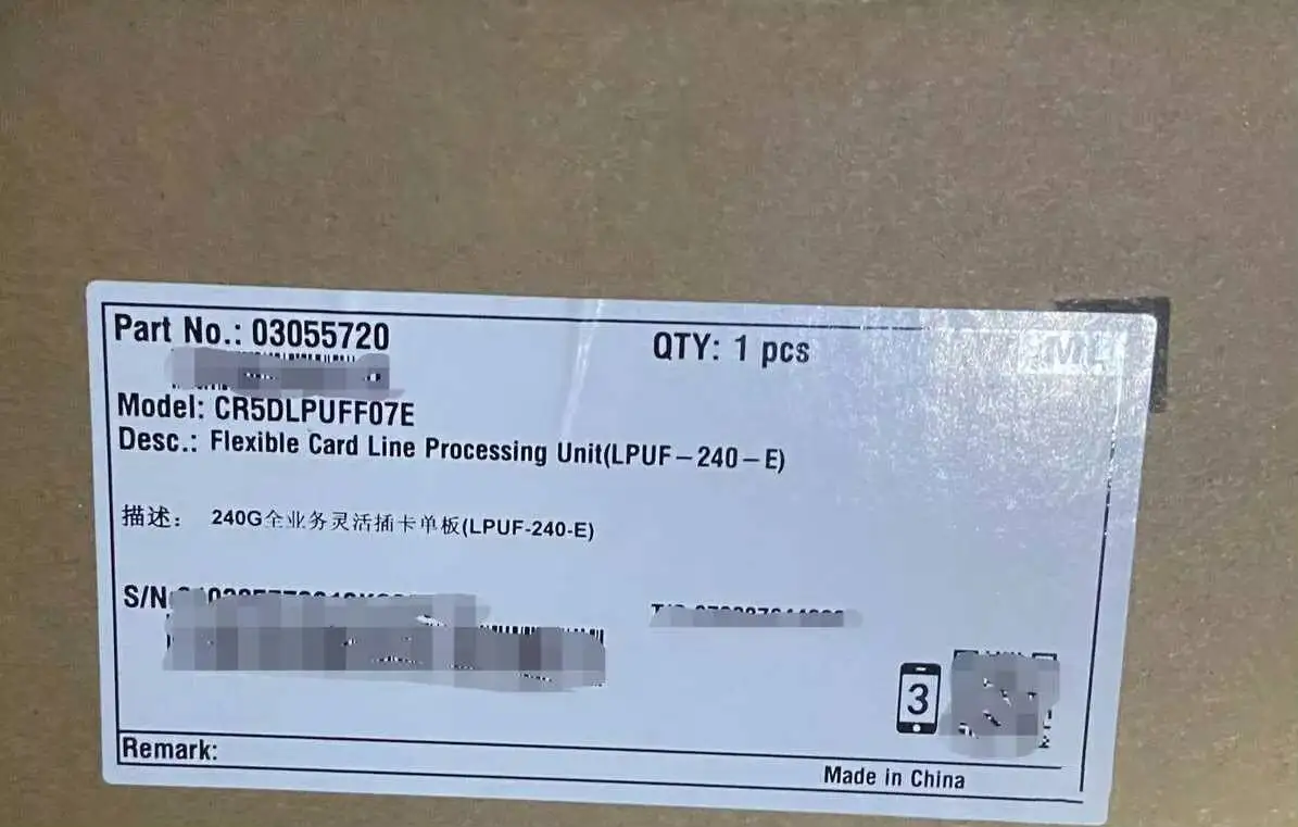 NE40E LPUF-240 03055720 Flexible Card Line Processing Unit LPUF-240-E CR5DLPUFF07E 4