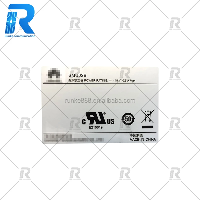 Hua Wei SMU02B 48V Monitoring Module for Detecting and Managing Power Supply Systems-boxintelecom