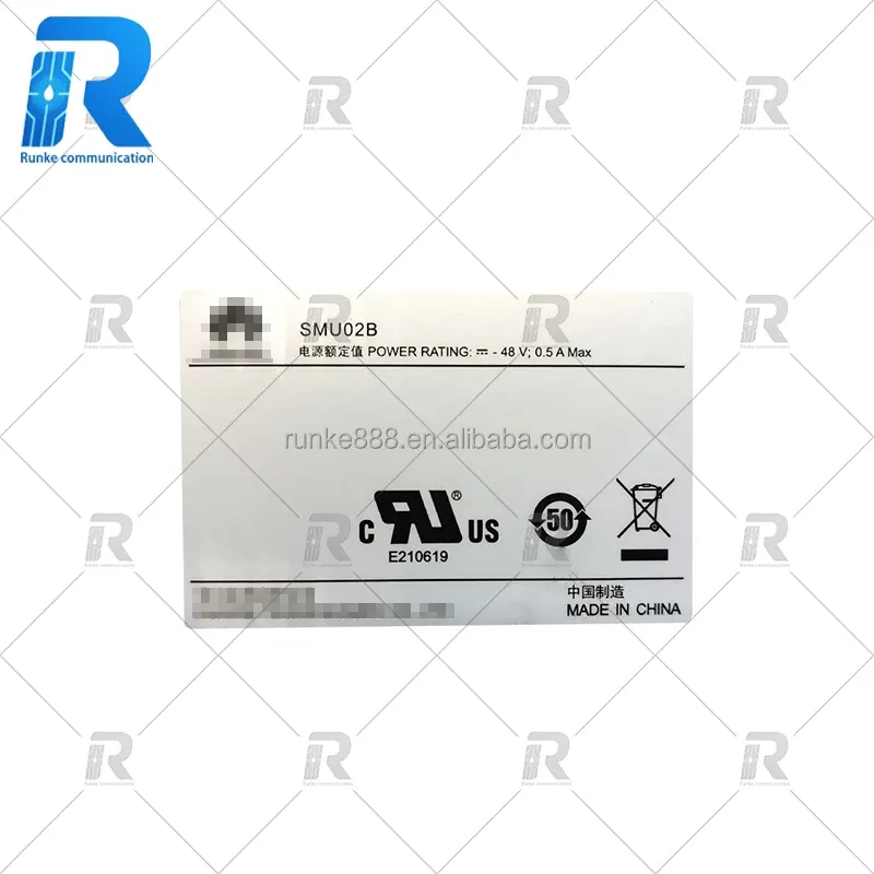 Hua Wei SMU02B 48V Monitoring Module for Detecting and Managing Power Supply Systems-boxintelecom