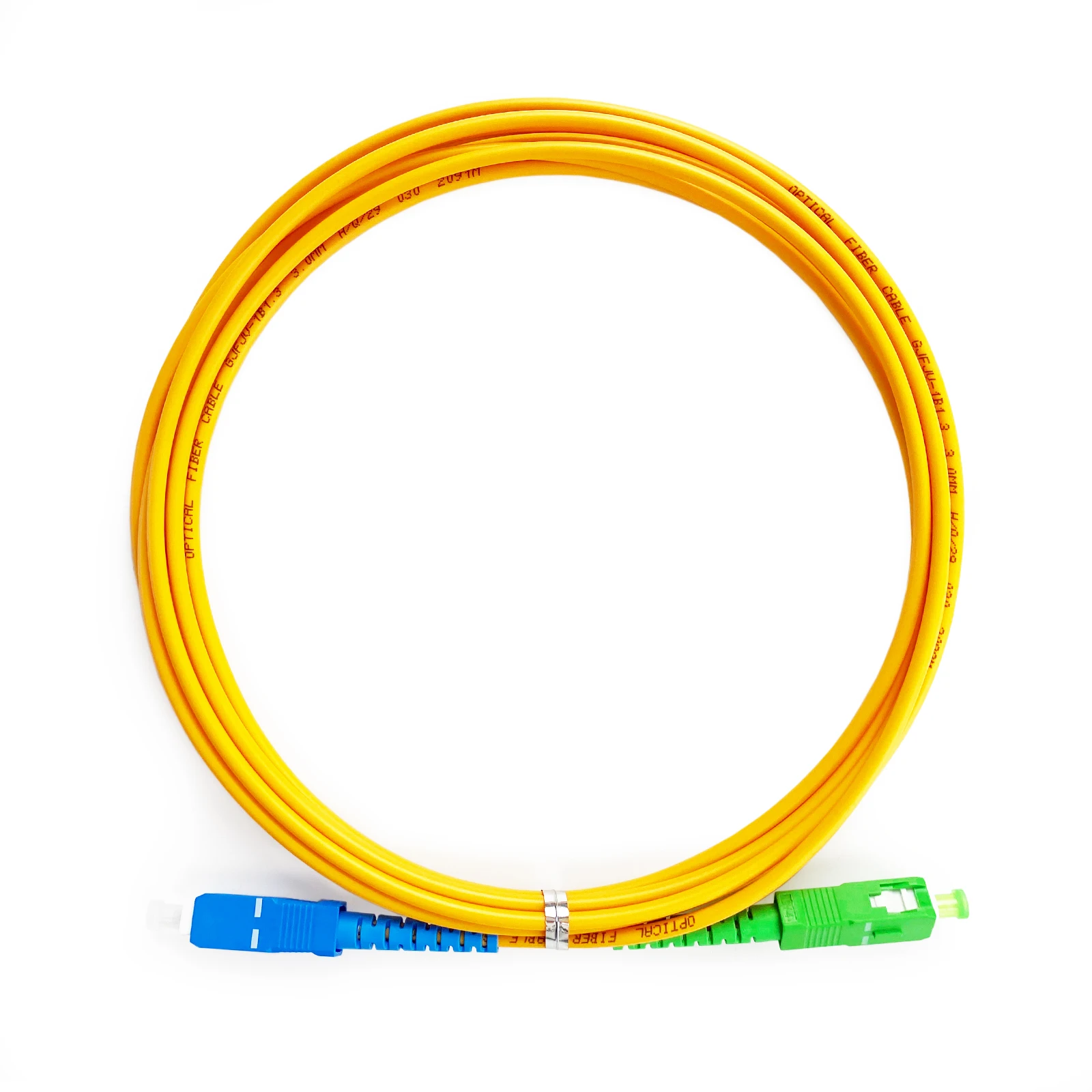 SC/UPC to SC/UPC Fiber Optic Patch Cable Simplex Patch Cord (sc/apc-sc/apc) 1m (sm Patch Cord