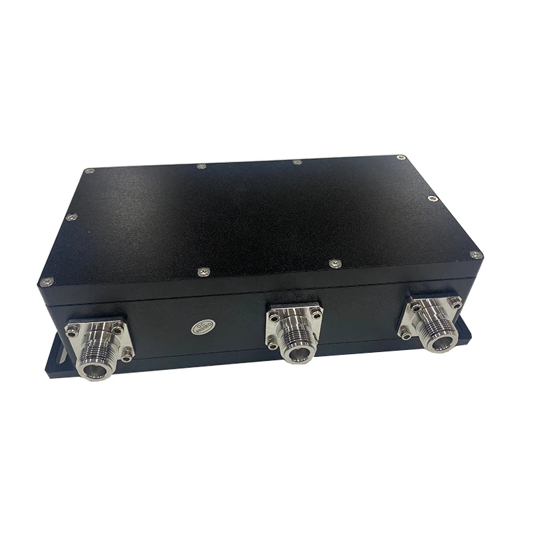 Hot Sale 600-6000MHz Low PIM 300W RF 3 In 3 Out Hybrid Combiner with N-F Connector