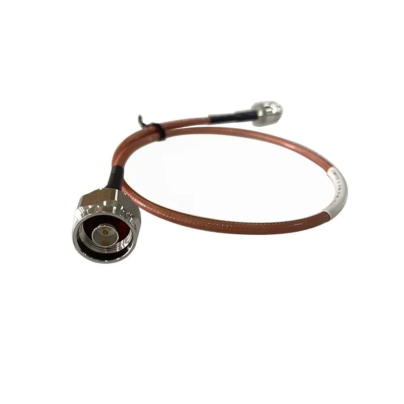 RG142 cable coaixal jumper cable  feeder, N male to female type rg142 jumper cable