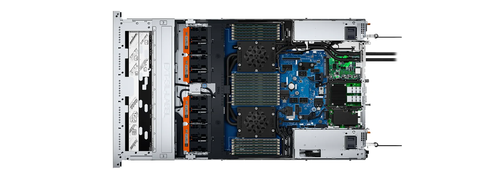 with 4th 9004 AMD EPYC Processor DDR5 Dell Poweredge R6625 1U Rack Server 5