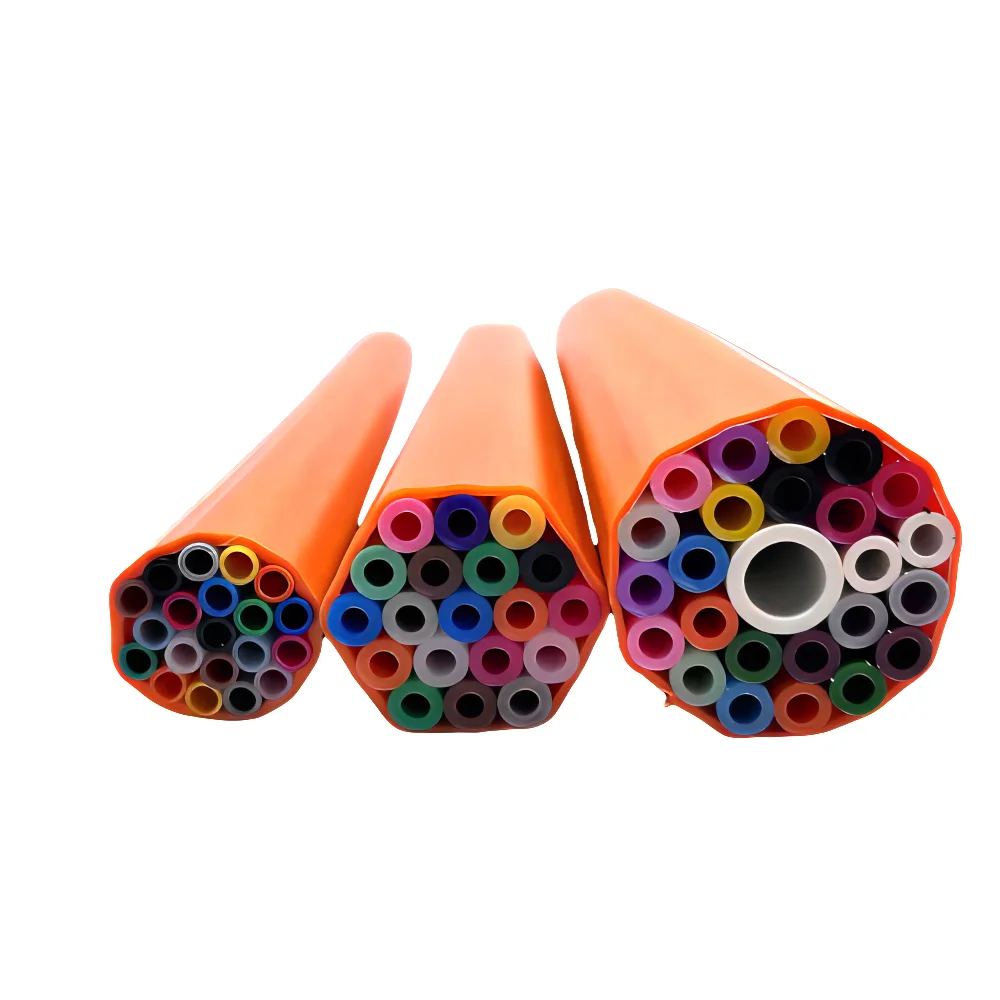 HDPE Microduct Bundle 19/24/36-Way 7/3.5mm Inner/Outer Diameter 1.2mm PE Sheath Model BFTBX-7/3.5 Fibre Blowing Underground-boxintelecom