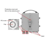 E-Band OptiX RTN 380AX wireless radio RTN380 AX 02312MJB SLEMSITE158 02312MJD SLEMSITE157 
