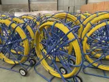 4.5mm 6mm 10mm Customize Size Fiberglass Duct Rodders for Underground Duct Telecom Parts
