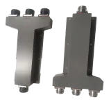 600-6000 MHz  50W indoor /outdoor application IP67 -155dBc 2 way power splitter/divider wi